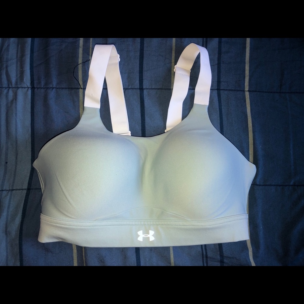 Under Armour light blue sports bra 36C